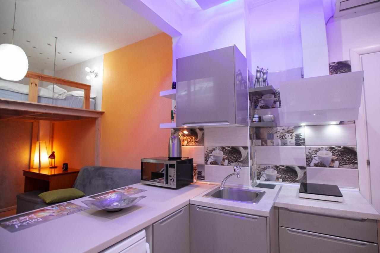 Orange And Blue Studio Downtown 5 Min From White Tower Daire Selanik Dış mekan fotoğraf